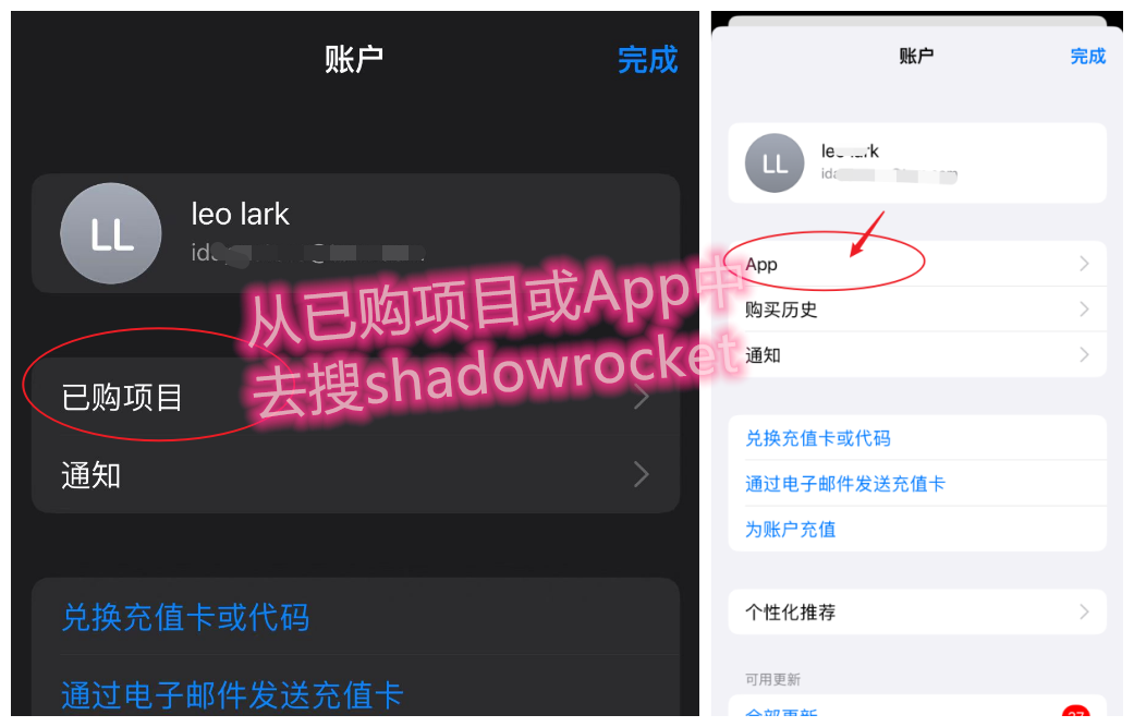 已购项目或App 已购项目或App
